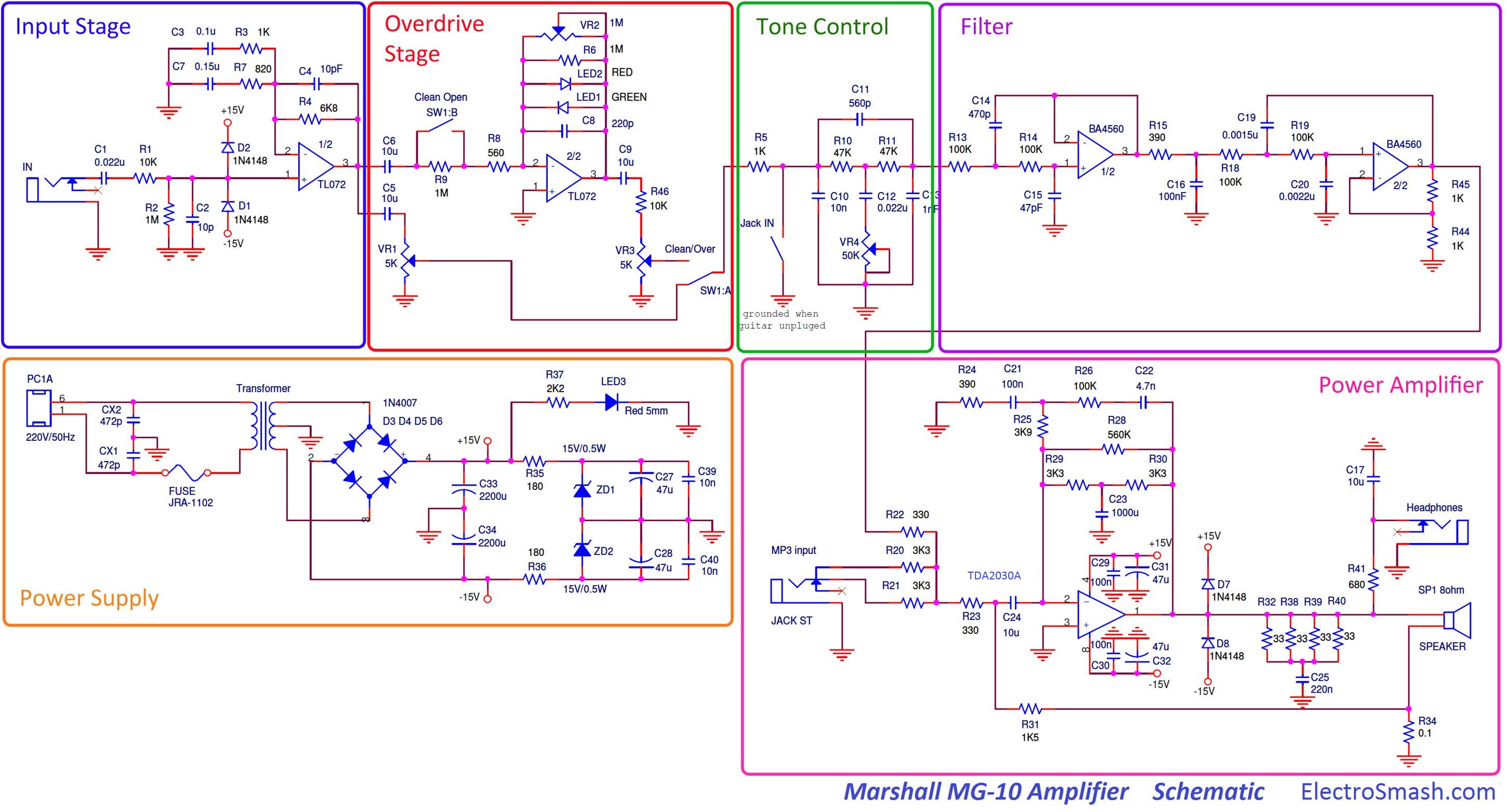 Marshall Amplifier Service Manual Pdf Power