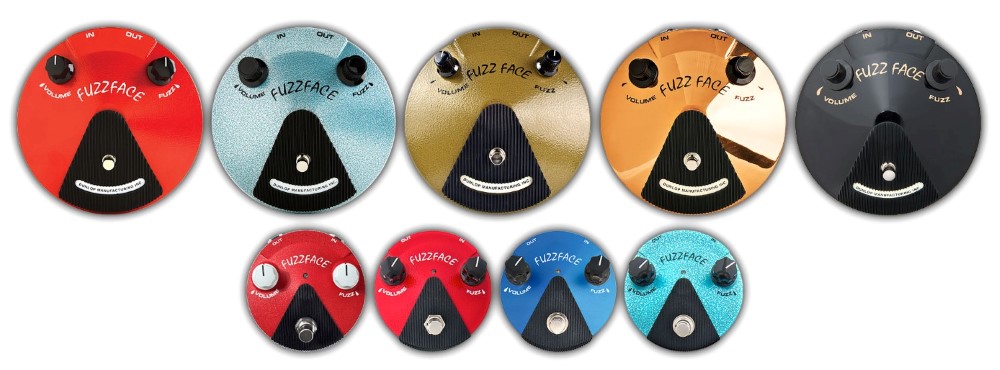 fuzz face pedals family