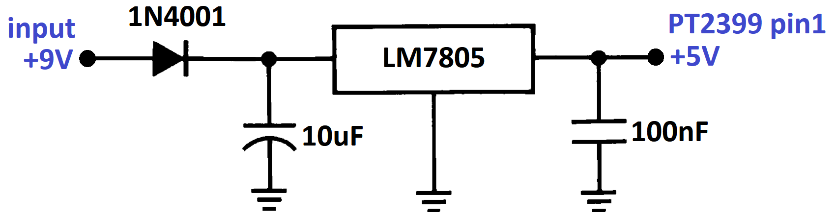 LM7805 PT2399
